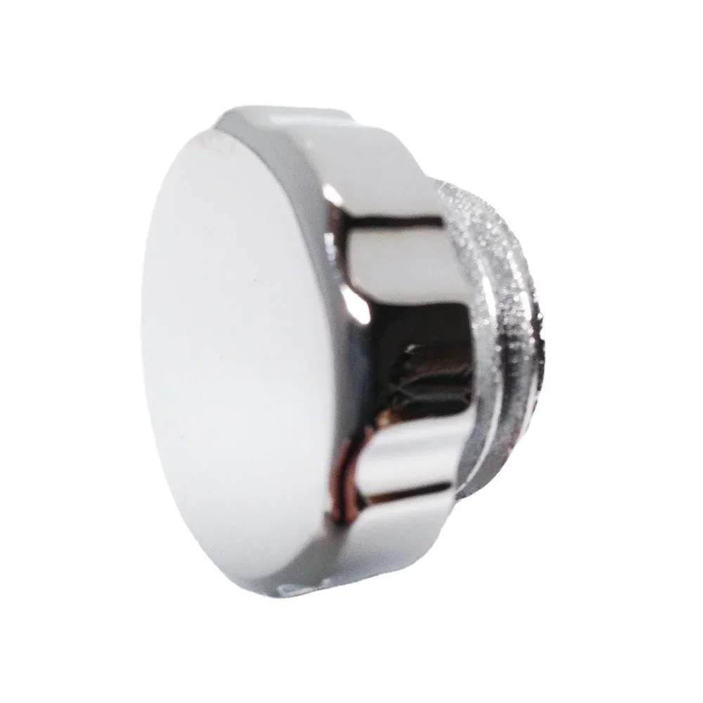 Motorcycle Chrome Billet Oil Fluid Reservoir Cap Cover for Yamaha YZF R1 1998-2012 with Stock O-ring