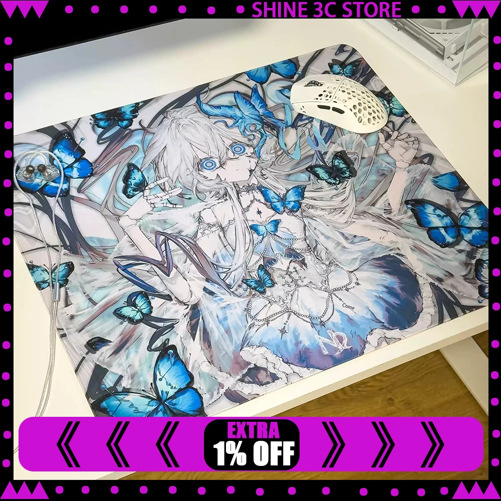 Esports Gaming Table - PANPAD Nemvira Glass Mousepad Original Full