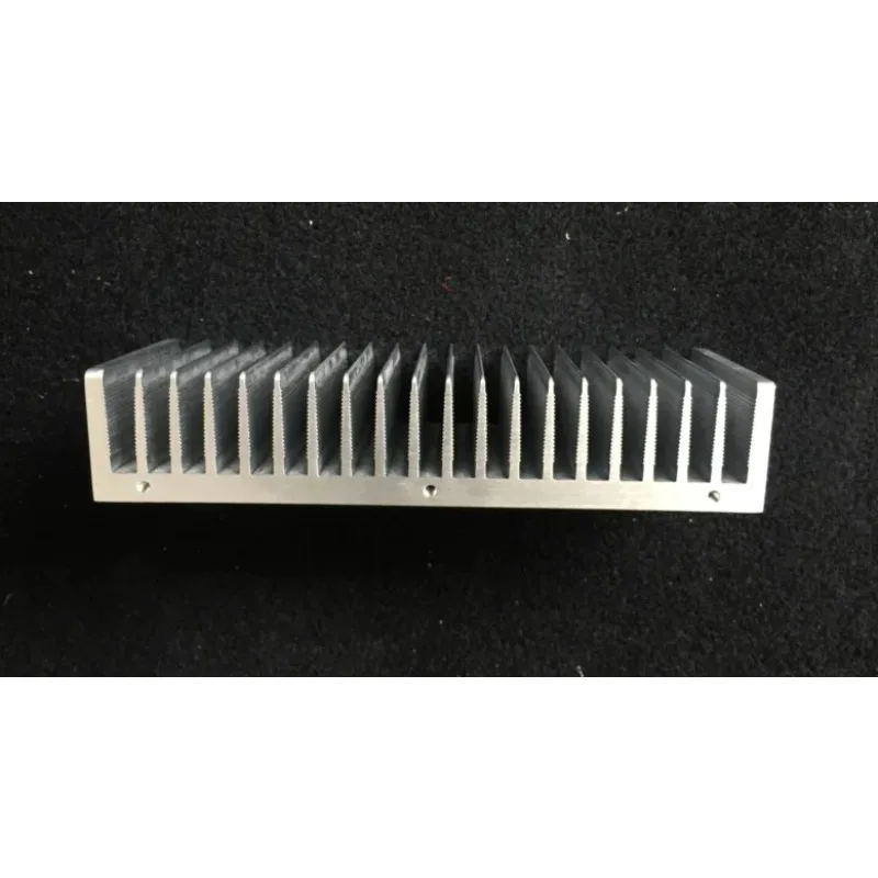1pcs Power amplifier chassis radiator Aluminum heatsink 200X72X40mm
