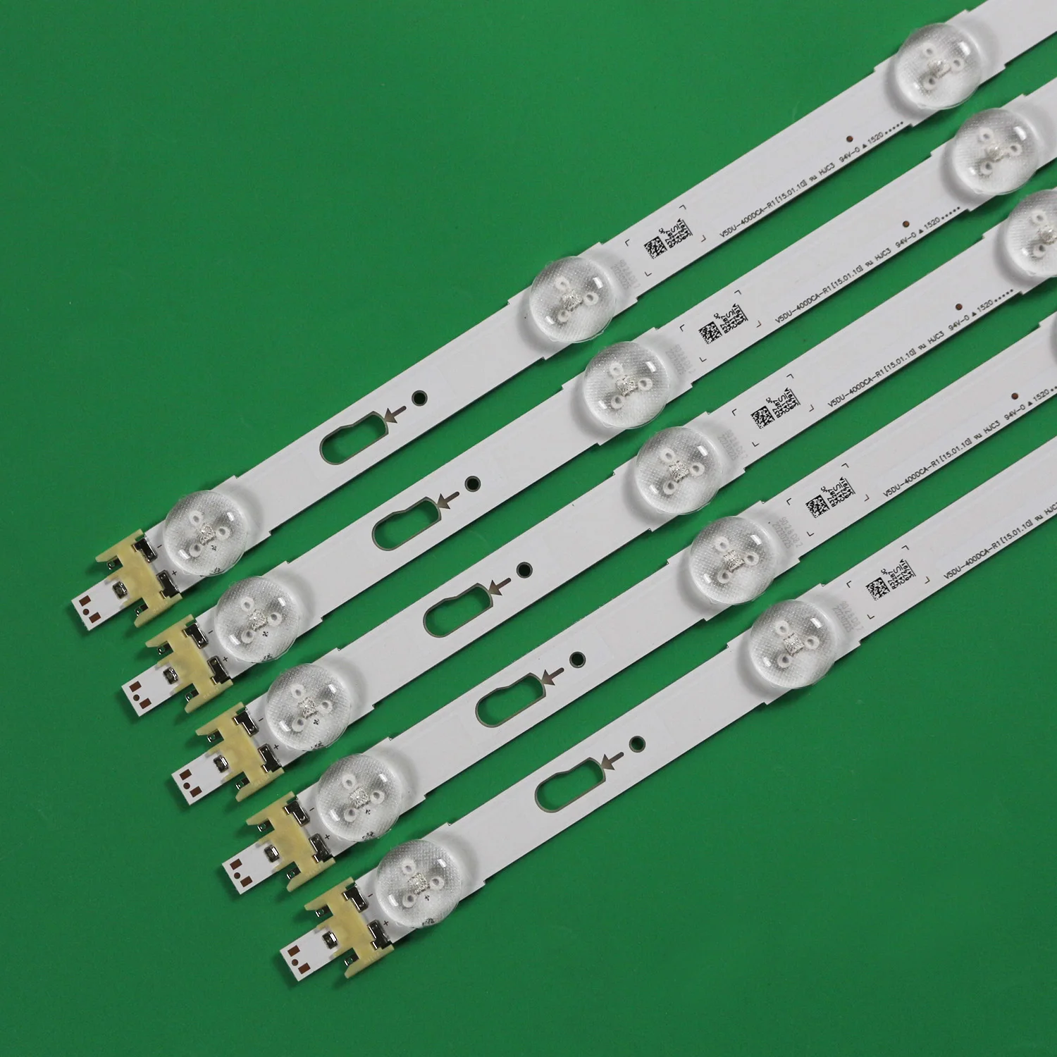 New 10 PCS/set LED backlight strip V5DU-400DCA-R1 V5DU-400DCB-R1 S_5u75_40_FL_R05 L04 for samsung UN40JU6700 BN96-34792A 34791A