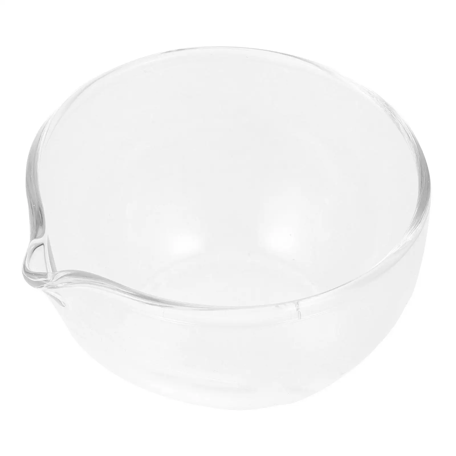 

Glass Evaporating Basin Round Dish Container Spout Design Use Teaching Equipment Petri Dish