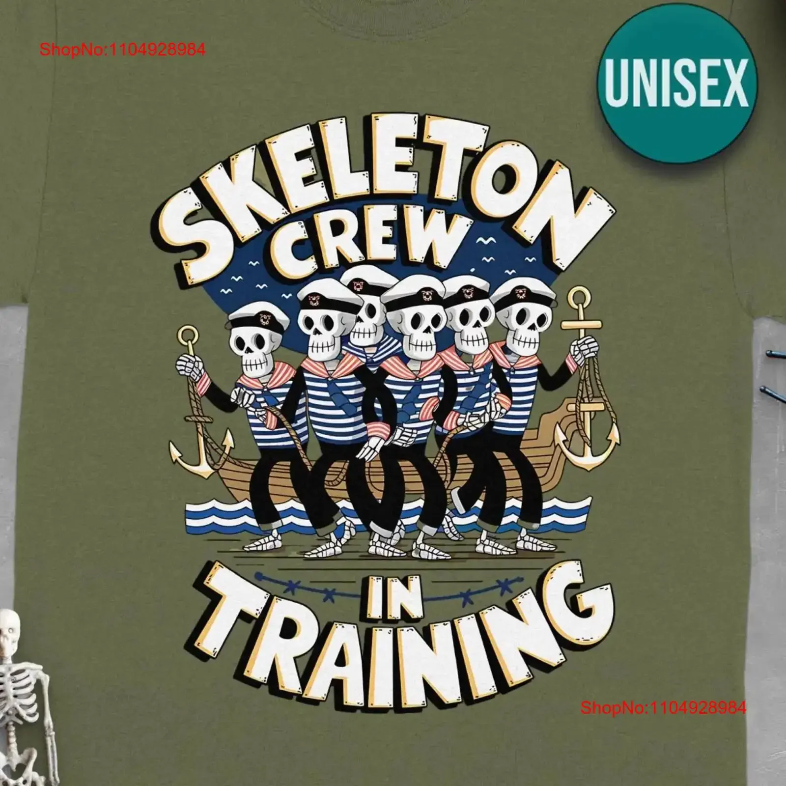 

Футболка Cruising Halloween Skeleton Crew Cruise для семьи или группы тренировок 2024, винтажная стираная повседневная мягкая слегка мужская футболка