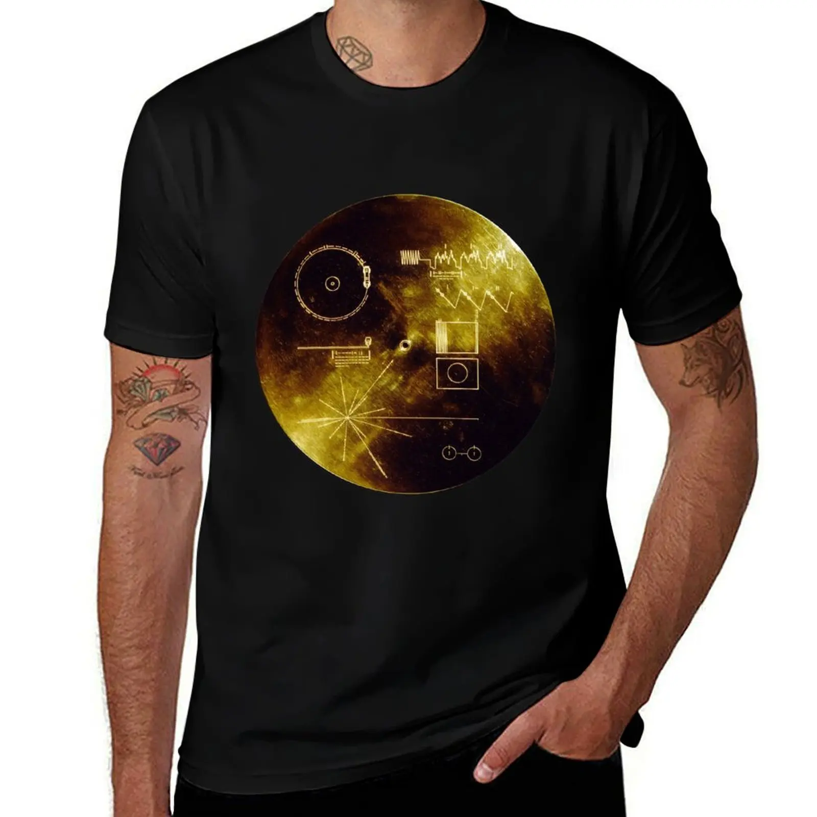 

Voyager Golden Record T-Shirt t shirt for man funny t shirts dark humor T-Shirt