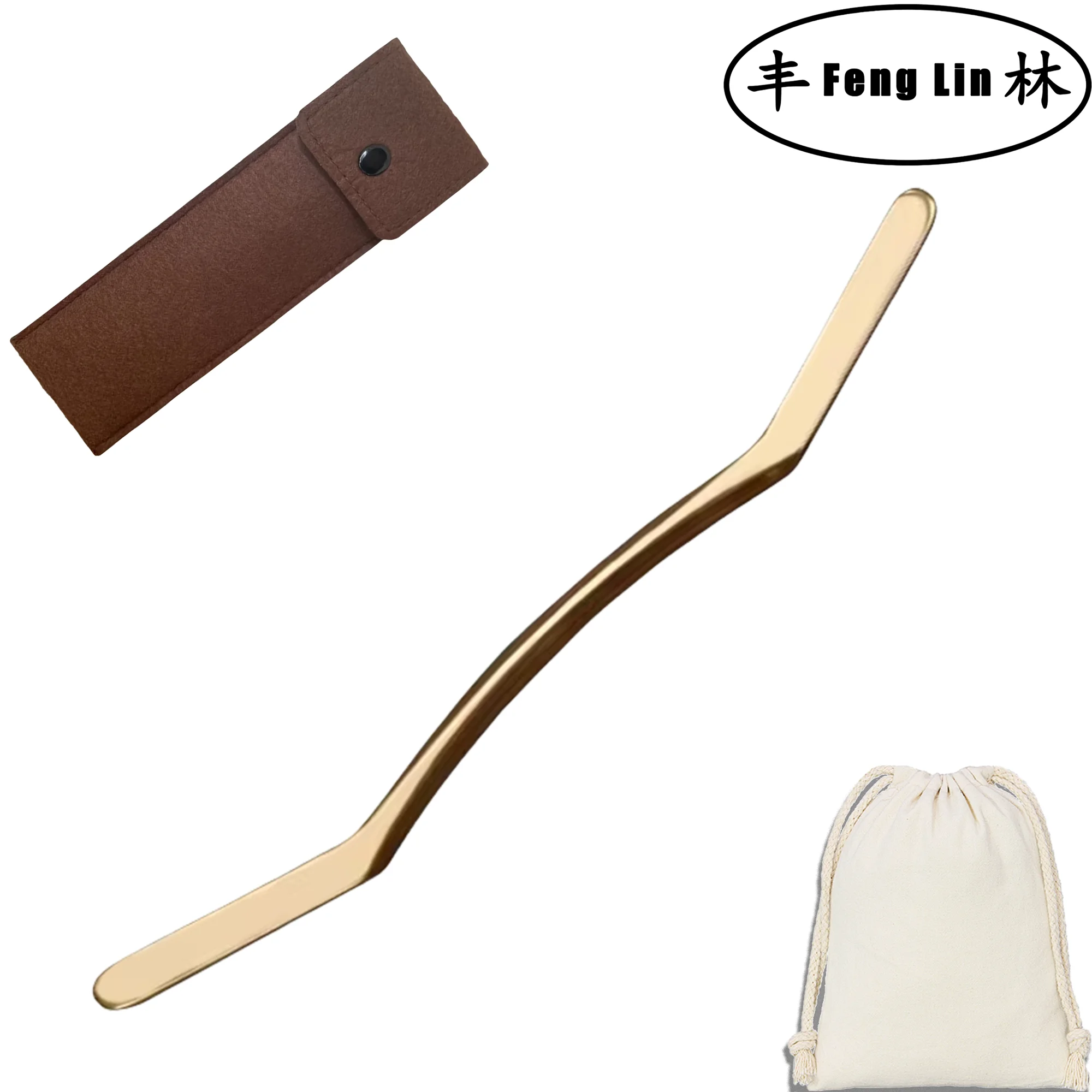 

Brass Fascia Physiotherapy metal massage Tool Pure Copper Therapy Gua Sha IASTM Health Center Gym Muscle GuaSha Massager