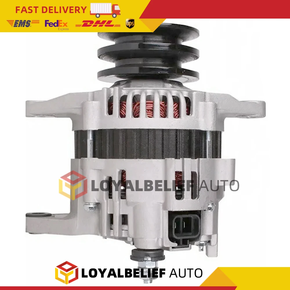 60AMP Alternator for NISSAN Pick Up Atlas Navara D22 2.5 Double King Cab  231006T000 231006T001 231006T002 231007T403 231007T40A