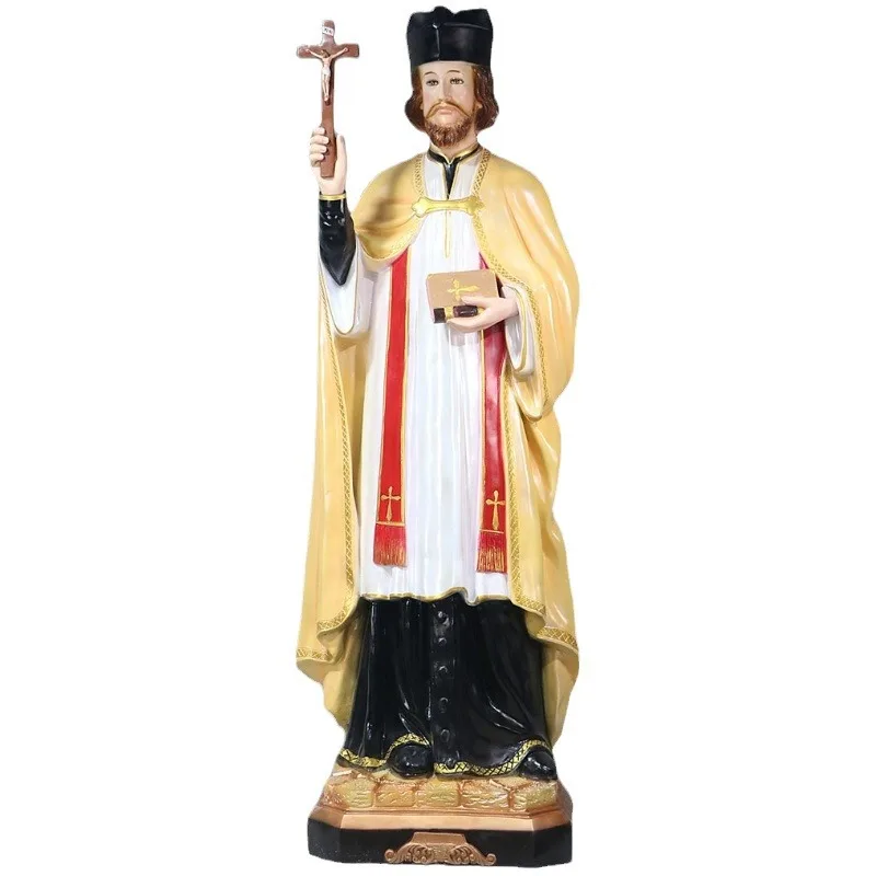 

160Cm Saint Francis Xavier Saint Ornament Fiberglass Home Chapel Decoration