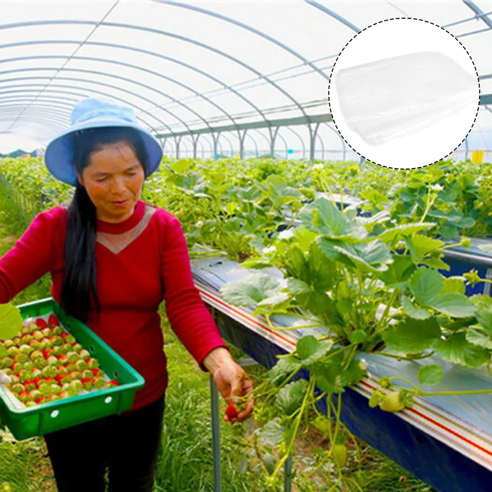 Hot Greenhouse Film Outdoor 0.04mm Thickness 4*1m/4*5m/4*10m Agriculture Cover Flowers Fruits Gardening Hot House PE