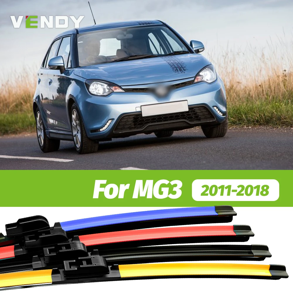 2 uds limpiaparabrisas delantero limpiaparabrisas para MG 3 MG3 2011-2018 2012 2013 2014 2015 2016 2017