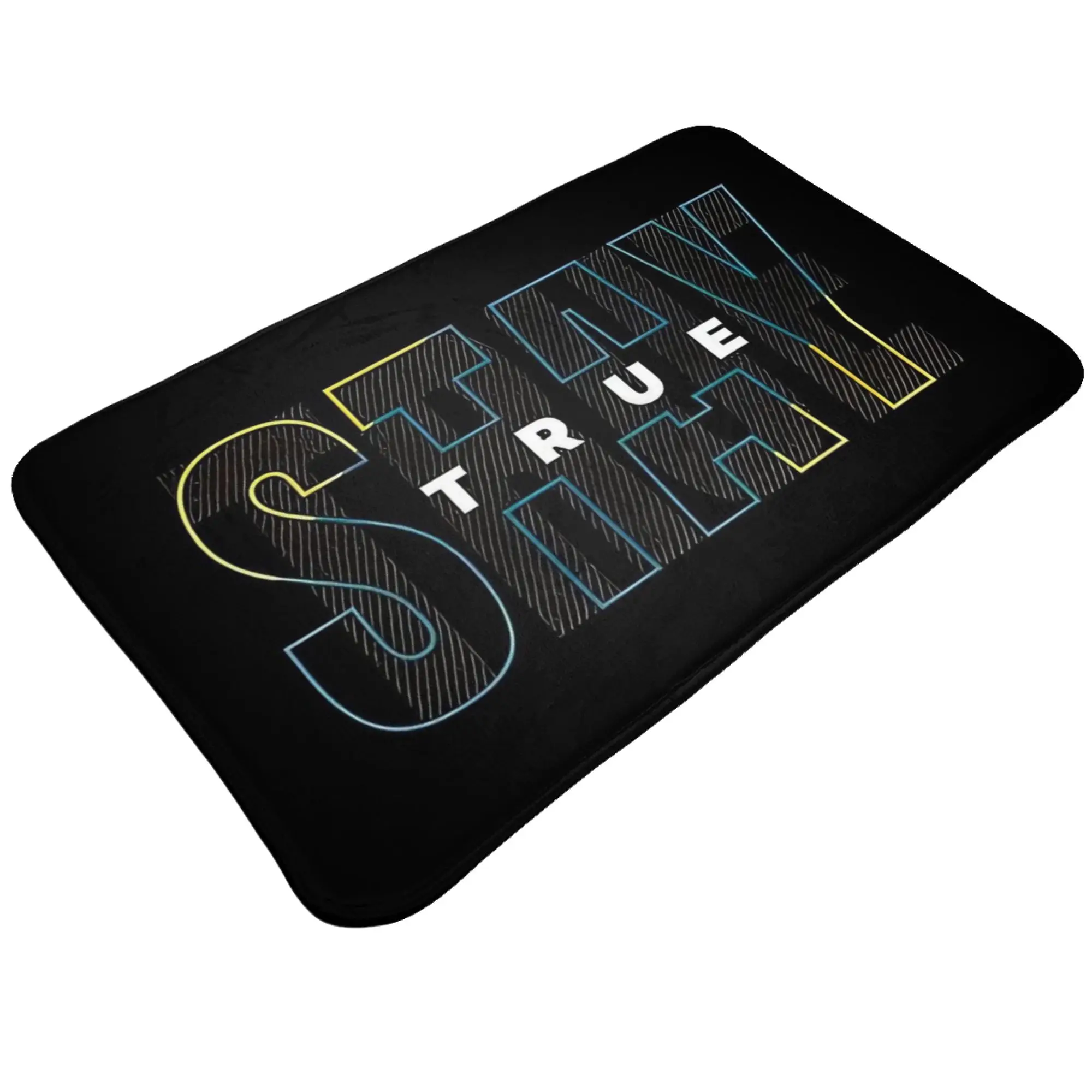 Stay True Modern Text Design Anti-Slip Mat Kitchen  Entrance Doormat Floor Decoration