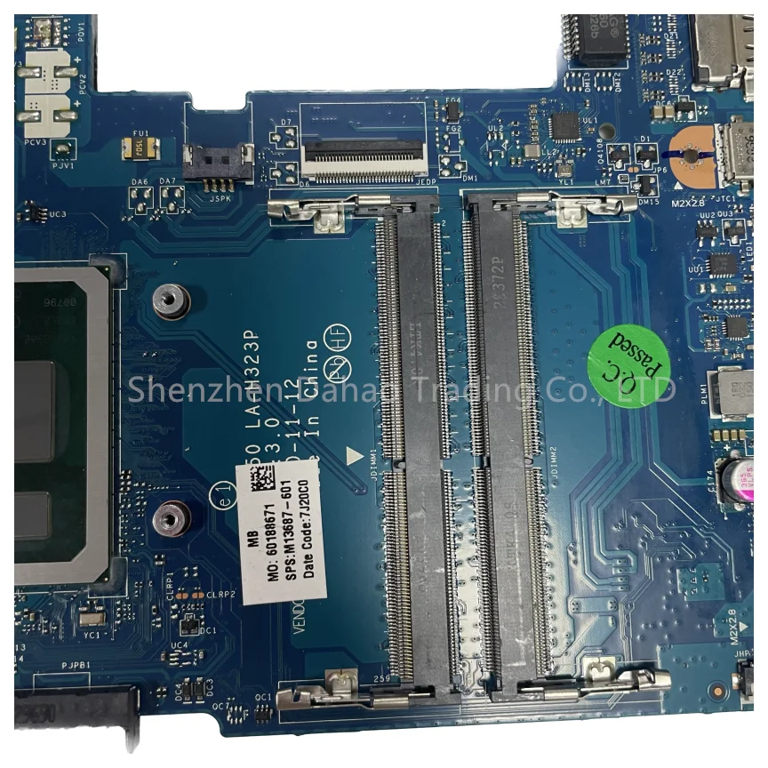 Imagem -03 - Placa-mãe Portátil Totalmente Testada Fpw50 La-h323p hp Pavilion 15-dw 15s-du 6405u I38145u I59265u I7-8565u Ddr4