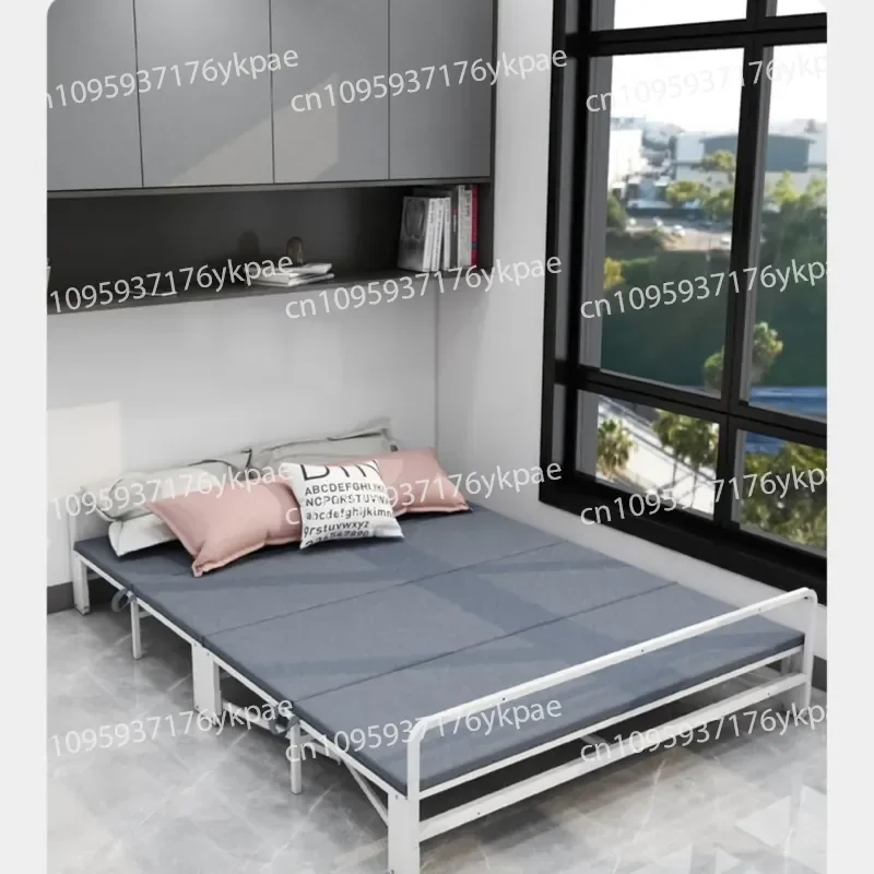 Folding Invisible Bed Household Model 1.5 Meters Into The Cabinet Hidden Telescopic Push-pull Guest Temporary Bed Hardware