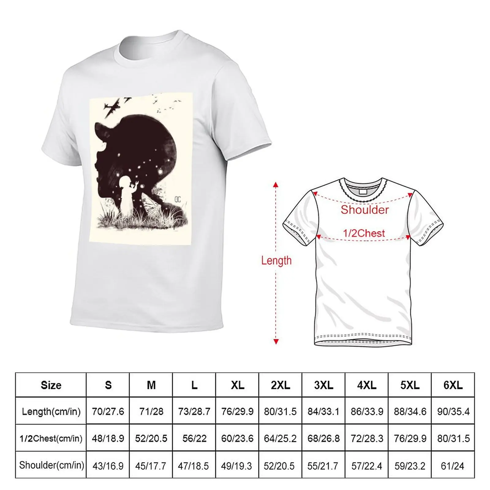 Anime Movie - Grave Of The Fireflies T-Shirt Retro Style Print Casual Top