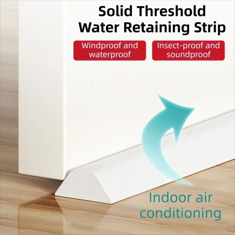 

Silicone Door Dam Water Stopper Dry and Wet Separation Self-Adhesive Water Retaining Strip Cuttable Bendable