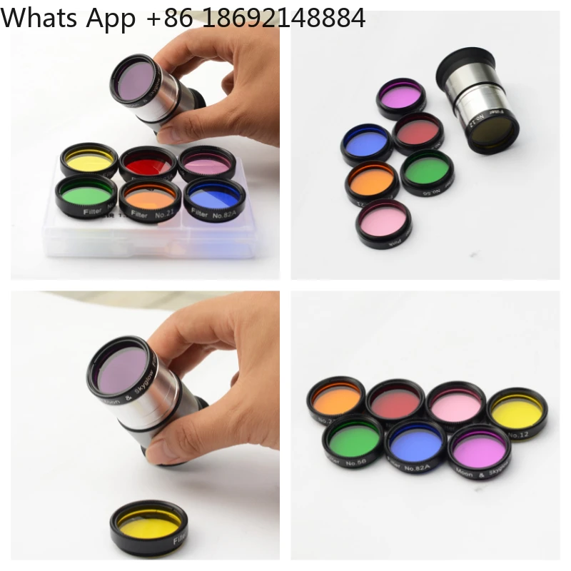Astronomical Telescope Accessories Seven-color filter 1.25-inch 31.7mm filter