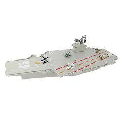 1pc 1:730 Nimitz Class Aircraft Carrier Model with 6 Airplane Landing Kids Military Ship Toy Gifts Office Decor