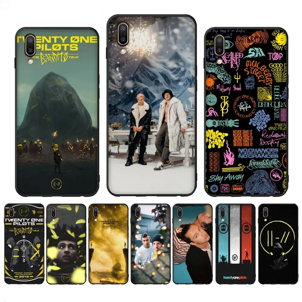 Band T-Twenty O-One P-Pilots Phone Case For Redmi Note 4 X 5 A 6 7 8 T 9 9S 10 11 11S 11Epro Poco M3 pro