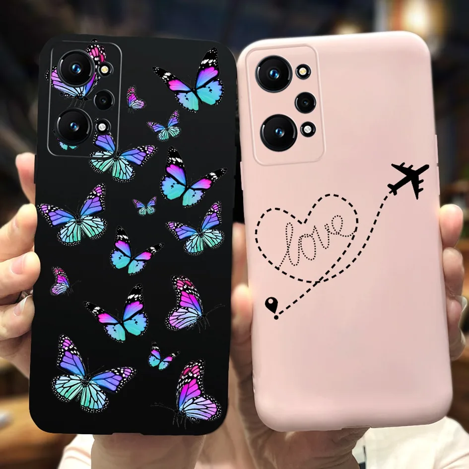 For Realme GT Neo 2 Case RMX3370 Cover Fashion Pattern Soft Silicone Phone Case For Realme GT2 Neo2 Funda Realme GT Neo 3T Coque