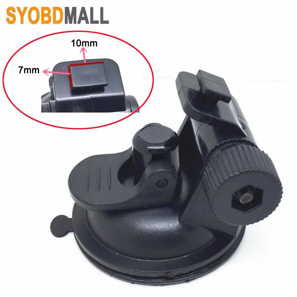 T Buckle DVR Bracket Car Suction Cup Holder for Driving Recorer Dashcam Camera GPS Windshield Mount T-port Sucker Base Stand