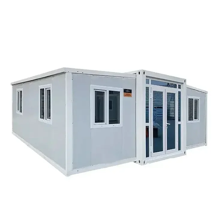 Custom Prefab 40ft Tiny Living Expandable Folding Moving House Prefabricated Mobile Foldable Extendable Container Home