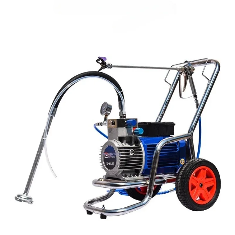 Latex Paint Spraying Machine 3800 High Pressure Airless High Power Electric Wall Paint Paint Spraying Machine 5000W