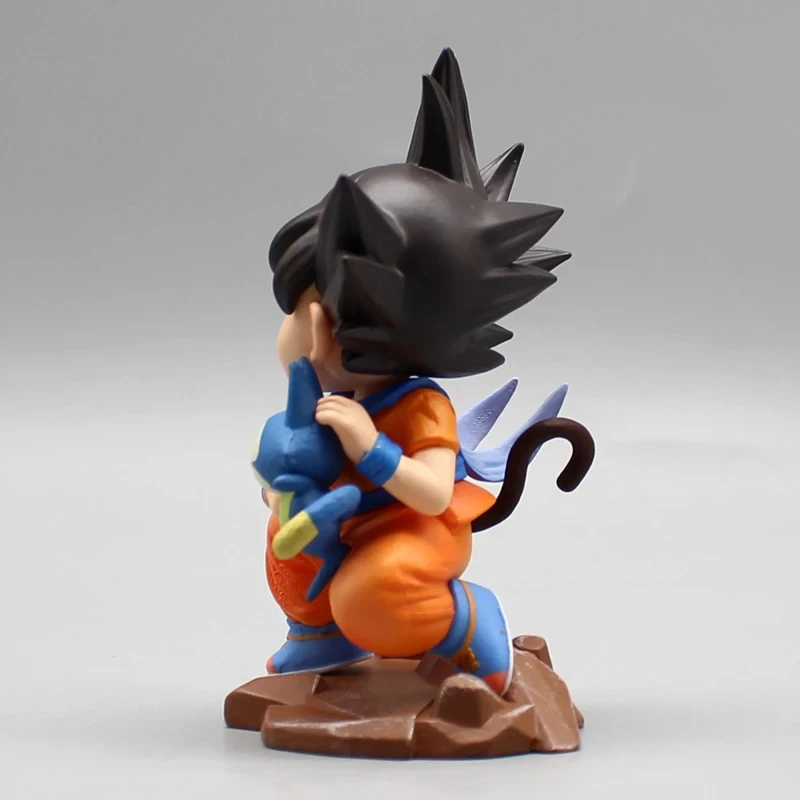 15cm Dragon Ball Figure Goku Figures Childhood Goku Embrace Pura Series Model PVC Collection Decoration Statue GK Christmas Gift image 6