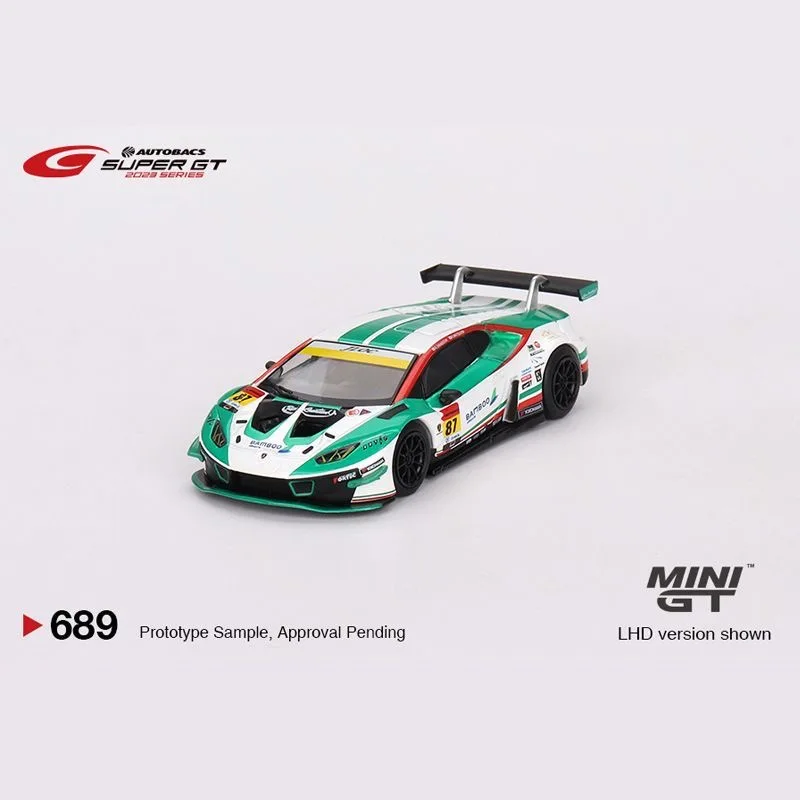 MINIGT 689 Lamborghini EVO alloy model 1/64 small scale model