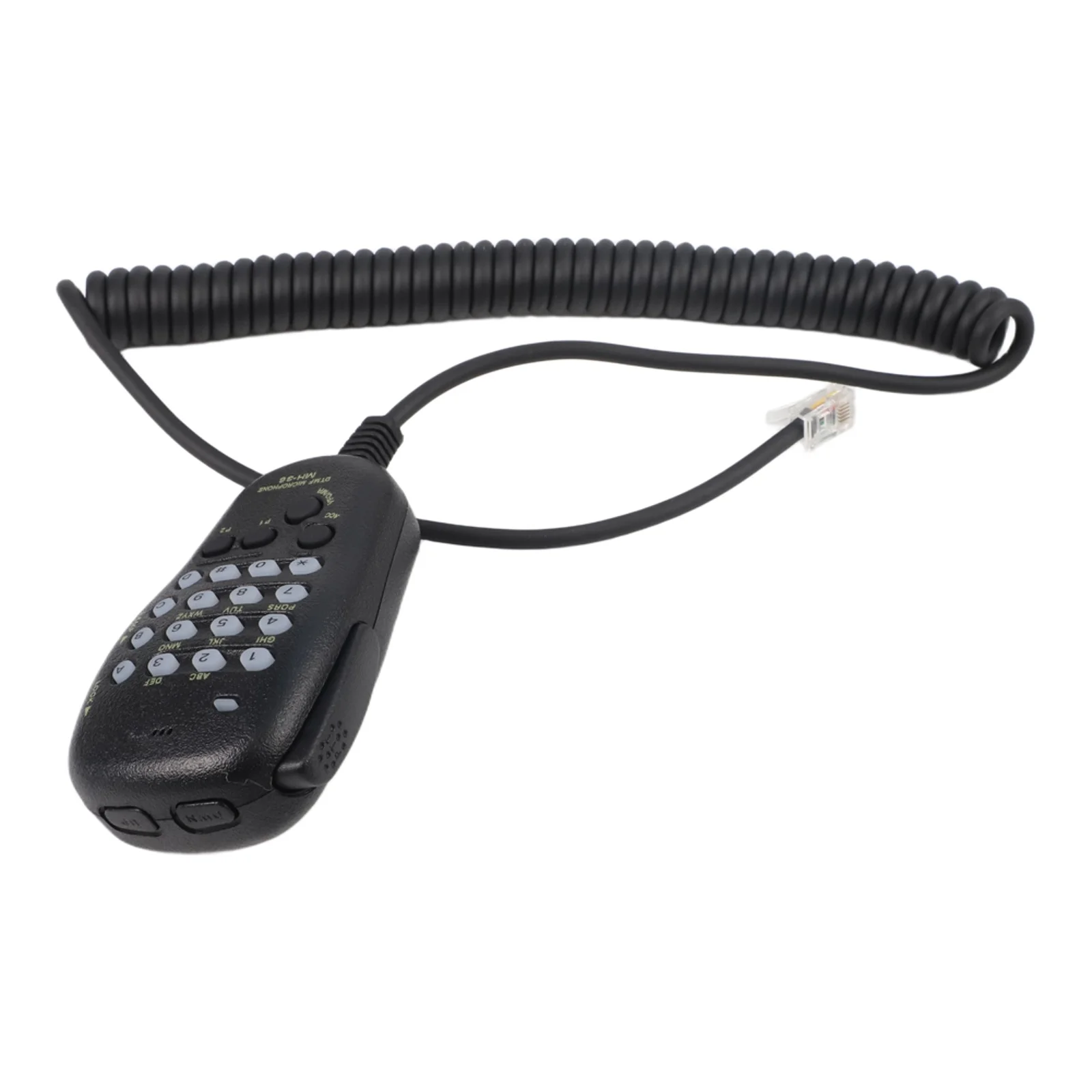 Mobile Dispatch Use Handheld Radio Mic Long Distance Communication Frequency Keypad Input Memory Channel Input