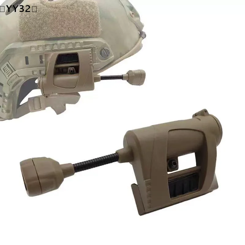 3-Modes LED Flashlight: Tactical Helmet Light For Outdoor Night Lighting – Laser Hunting, Military, Cycling, Fishing〔YY32〕