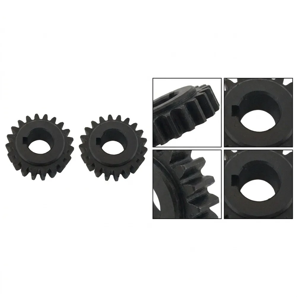 2PCS 44mm Driving Gear 18mm Thick 17mm Bore 5mm Keyway 20 Teeth Metal For Submerged Welding Machine Replacement Parts