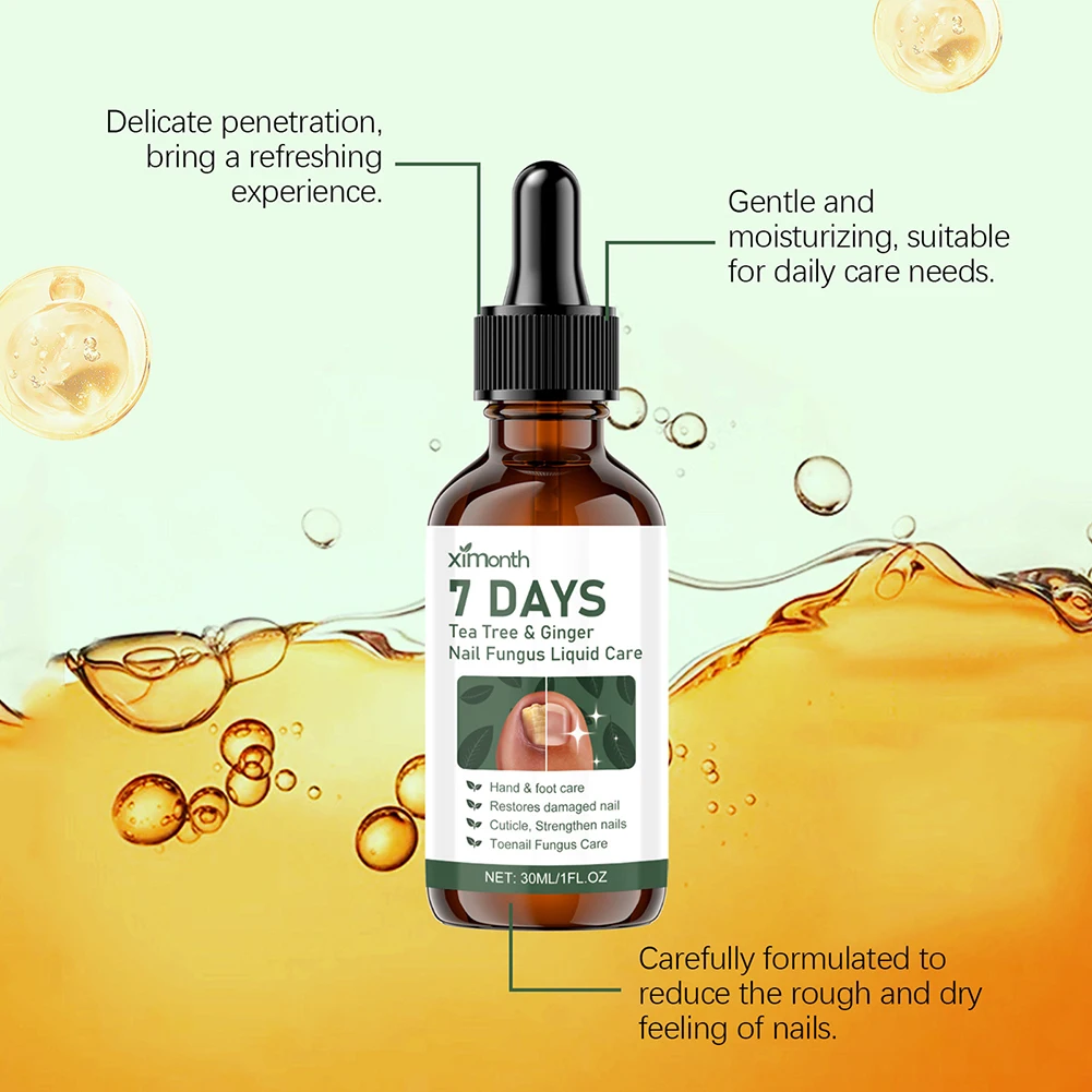 محلول طبيعي للصحة ناي سهل الامتصاص سائل مضاد لفطريات الأظافر لجميع أنواع الأظافر