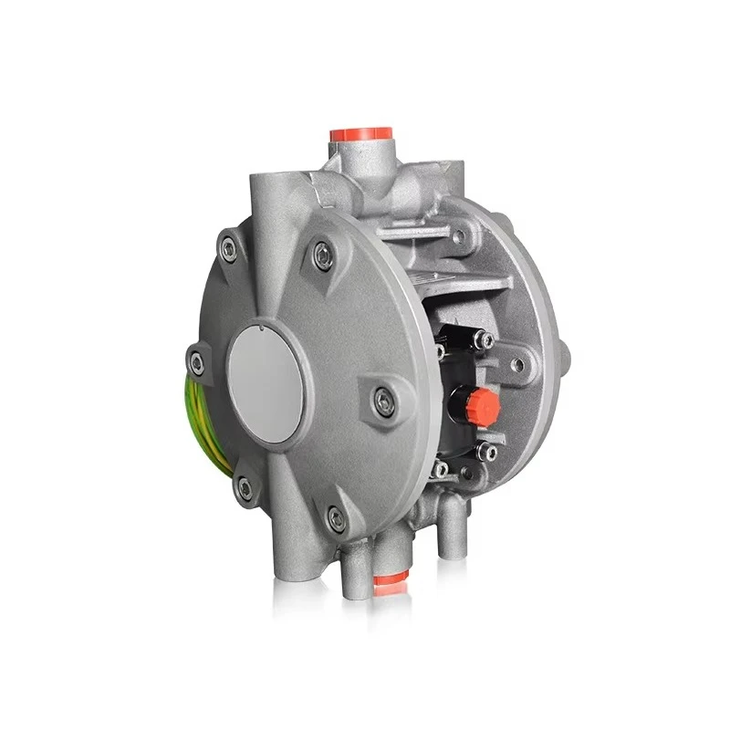 Pneumatic double diaphragm pump 1:1 aluminum alloy stainless steel paint coating delivery silent uninterrupted no leakage