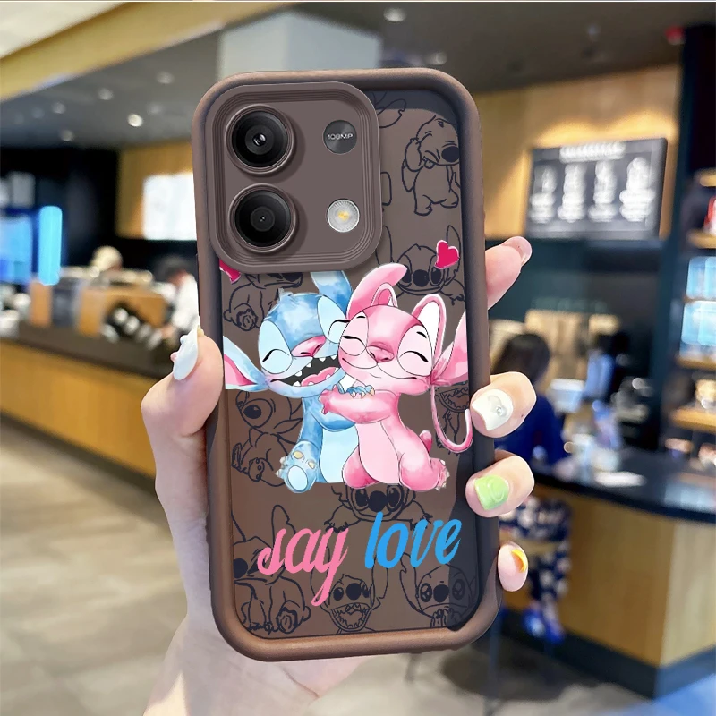 Miękkie etui na telefon Disney Stitch dla Redmi Note 13 12 Pro Plus 5G Note 13 12 11 10 9 Pro 12C 10C 9C A2 A1 Silikonowe etui ochronne