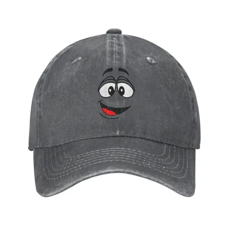 

Cool Cotton Cartoon Chocolate Candy Faces Baseball Cap Men Women Personalized Adjustable Unisex Hats Fit All Seasons Travel