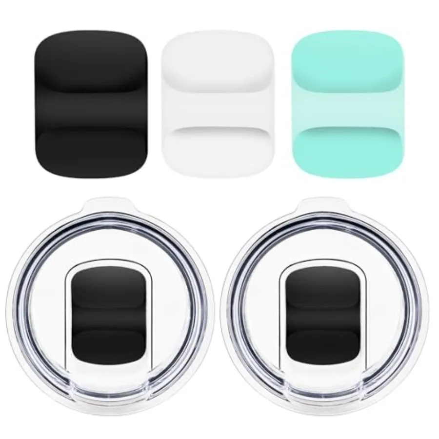 

Крышки стакана на 20 унций. Замена магнитной крышки стакана для 2 упаковок черных крышек стакана. 3 упаковки магнитного слайдера, кружка 10 24 унций и 10 унций.