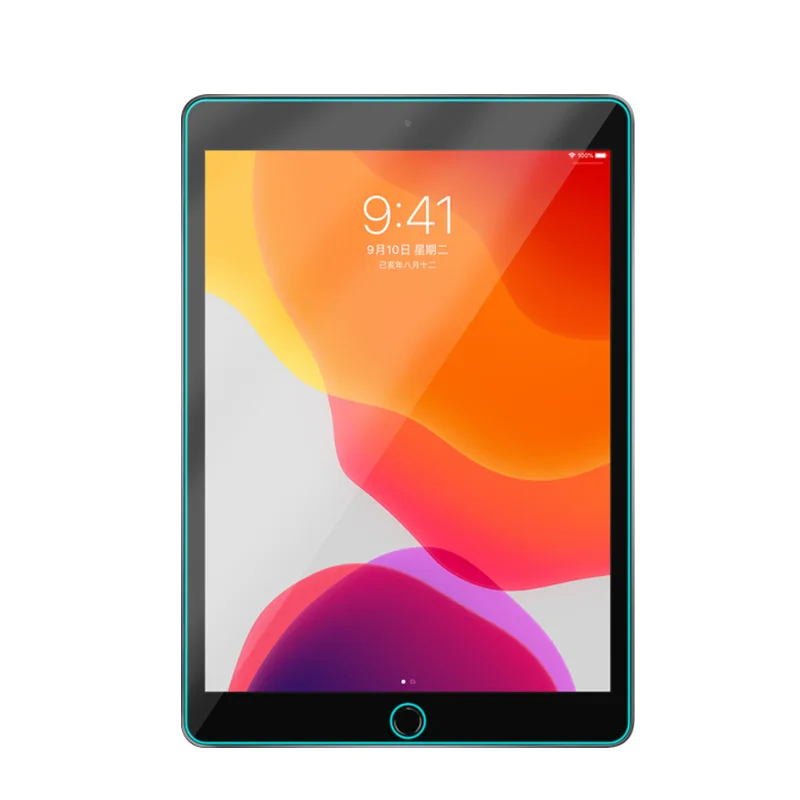 9h強化ガラスアップルipad 10.2 ''10.2インチ2019タブレットスクリーンプロテクター保護フィルムガラスガード