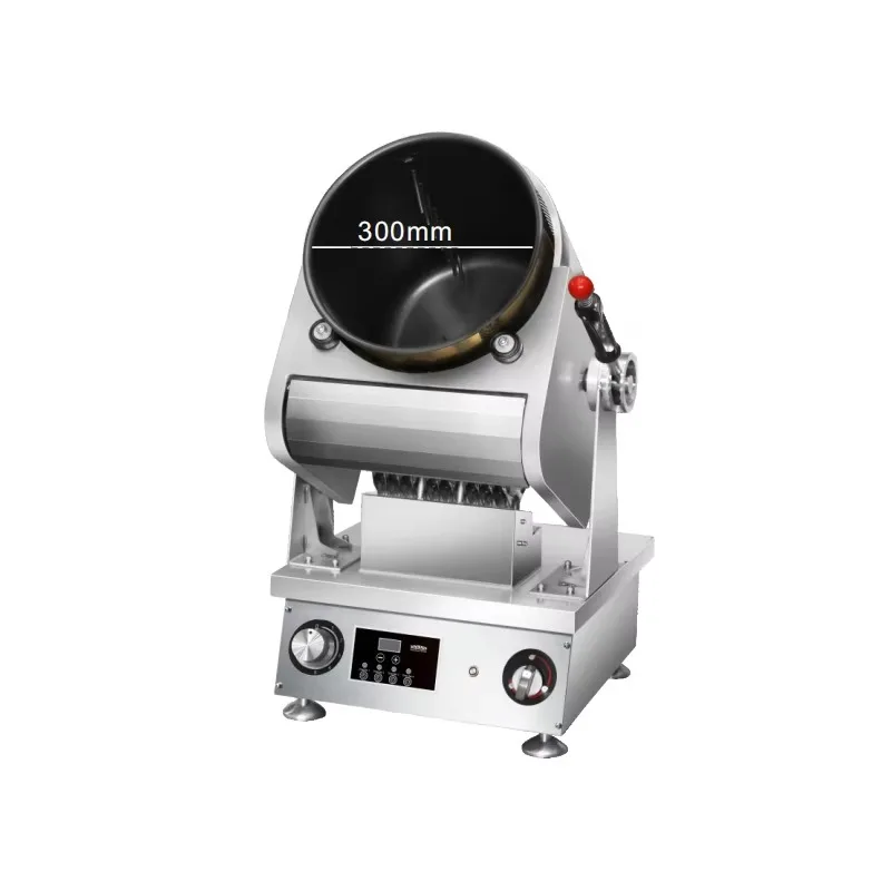 Commercial Kitchen Wok Cooking Machine Automatic Gas/Electric Rotating Cylinder Drum Wok Robotic Cooker for Restaurant Kitchen