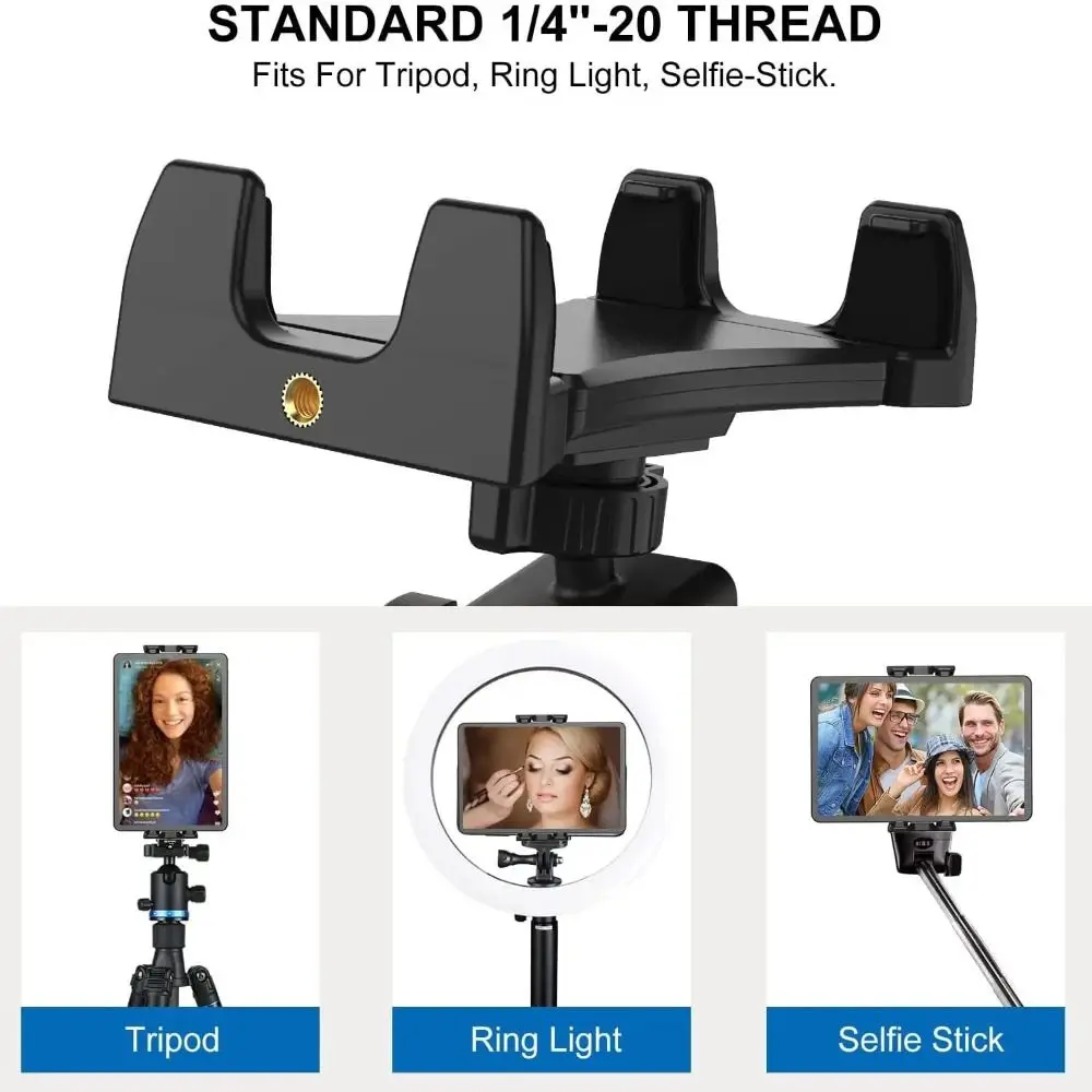 New Foldable Airplane Phone Holder Handfree 360° Rotation Tablet Bracket Travel Essentials Multifunction Cell Phone Stand Seat