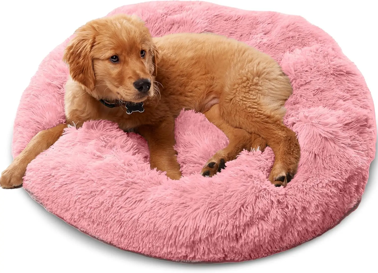 

Large Dog Bed, Calming Orthopedic Pet Bedding For Anxiety Relief, Joint Support & Comfort, Washable Dog Furniture, S 25Lbs,