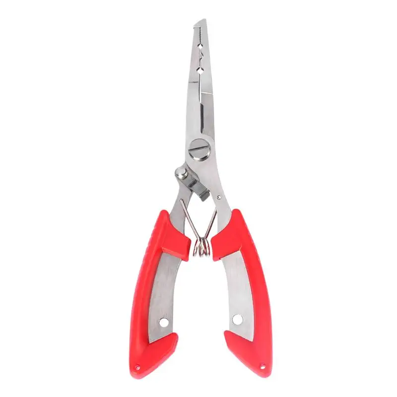 

Fishing Pliers Stainless Steel Surf Fishing Tackle Multi-Function Stainless Steel Saltwater Resistant Upgraded Fishing Gear For