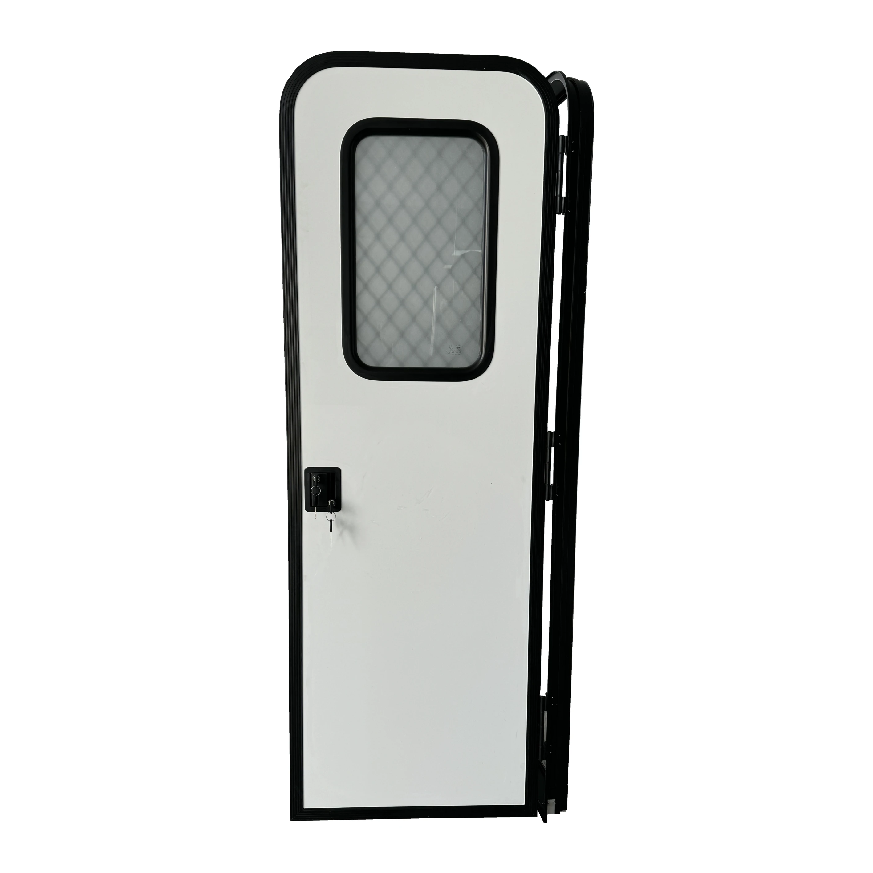 625*1750mm Newly Developed High Strength Aluminum Alloy Single Point Lock Rv Caravan Motorhome Door