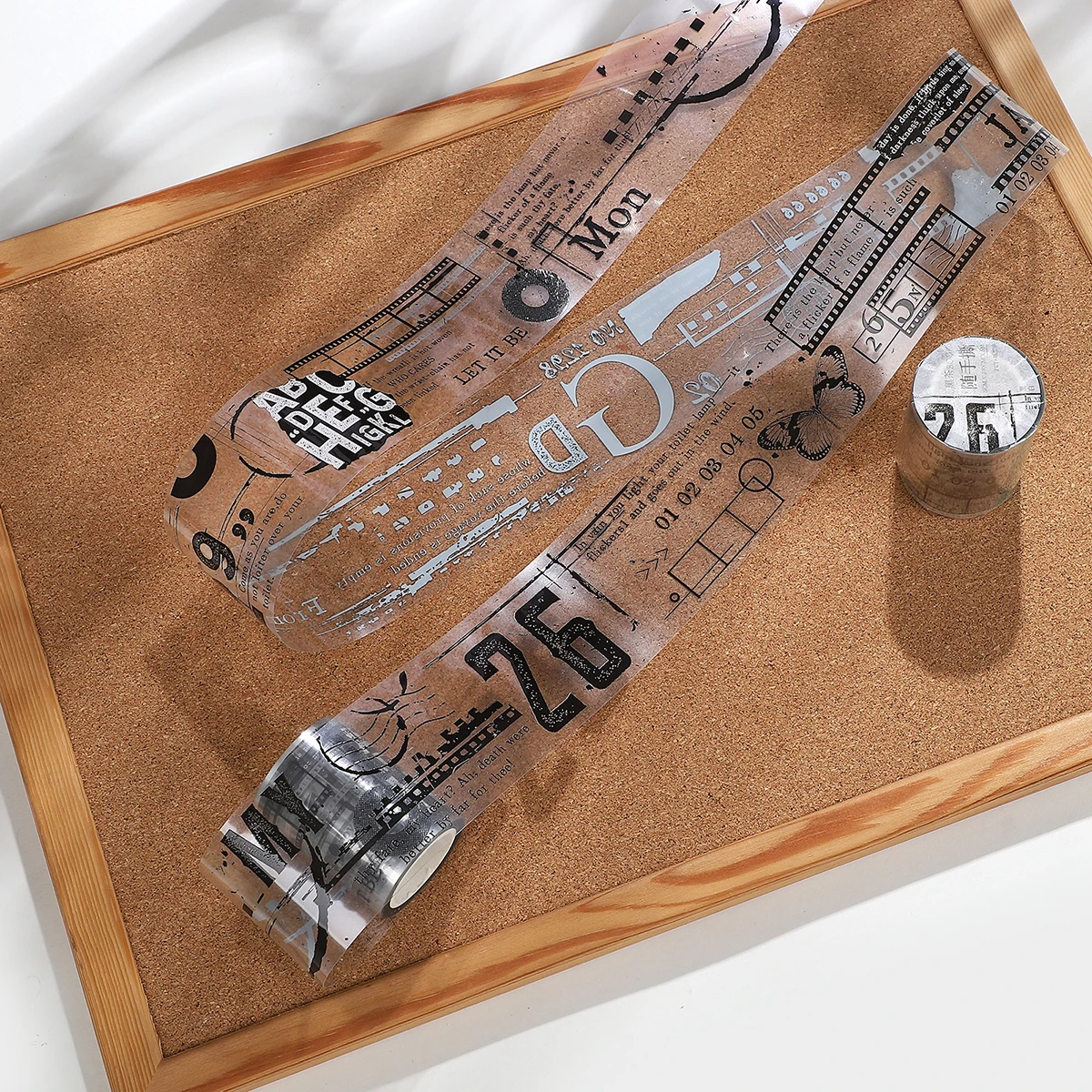 Multiple Specifications Green Apple Spring Garden Flower Landscaping PET Tape Creative DIY Journal Collage Stationery