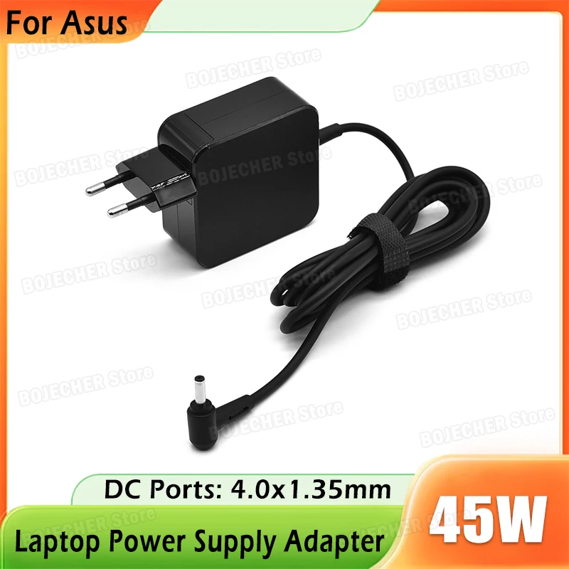 45W 19V 2.37A Laptop Charger For Asus X540 F553 X553M X556U Q304 K556 Zenbook UX305 With 4.0*1.35mm Ports Power Supply Adapters
