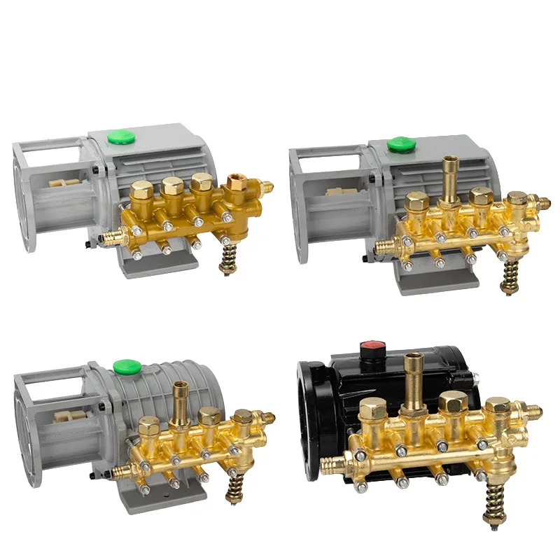 Car washing machine all copper pump head, suitable for black cat high pressure cleaning bot assembly accessories