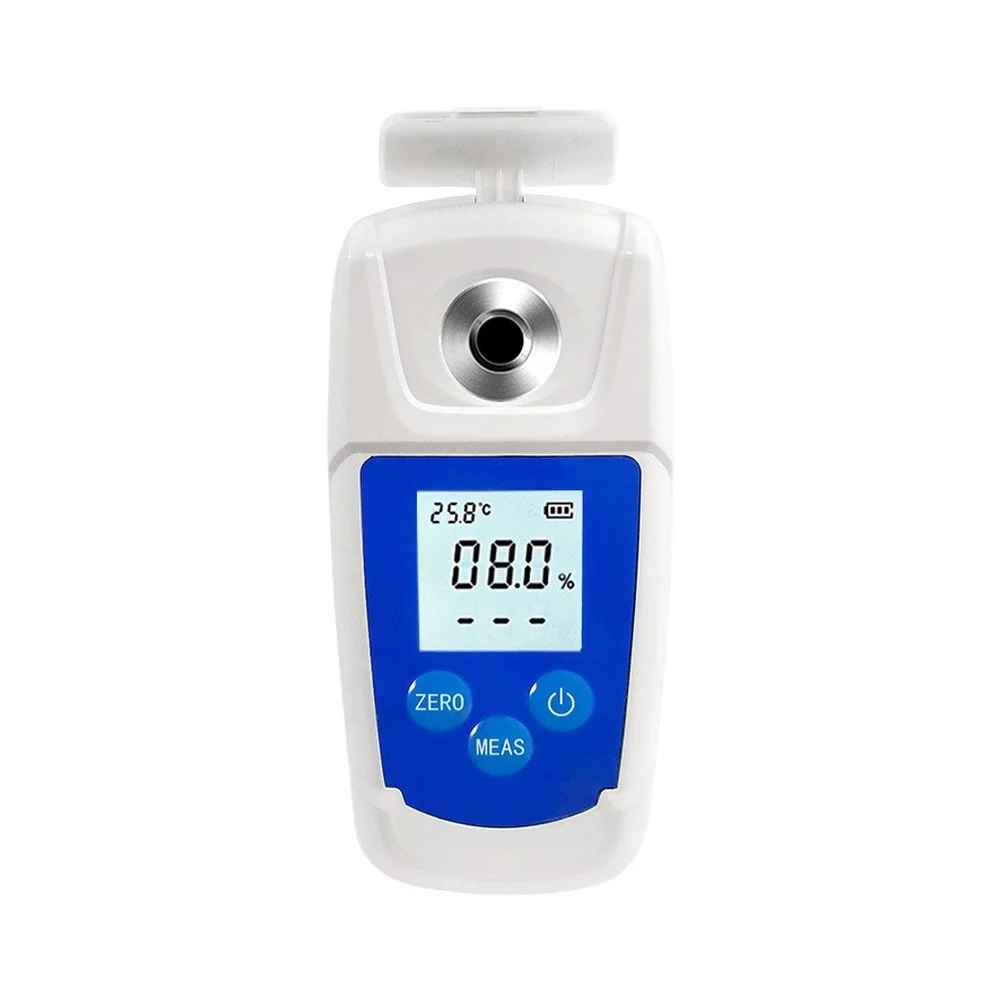 1pc Portable Digital Refractometer Handheld For Brix Meter For Accurate Measurement For Juices Other Liquids