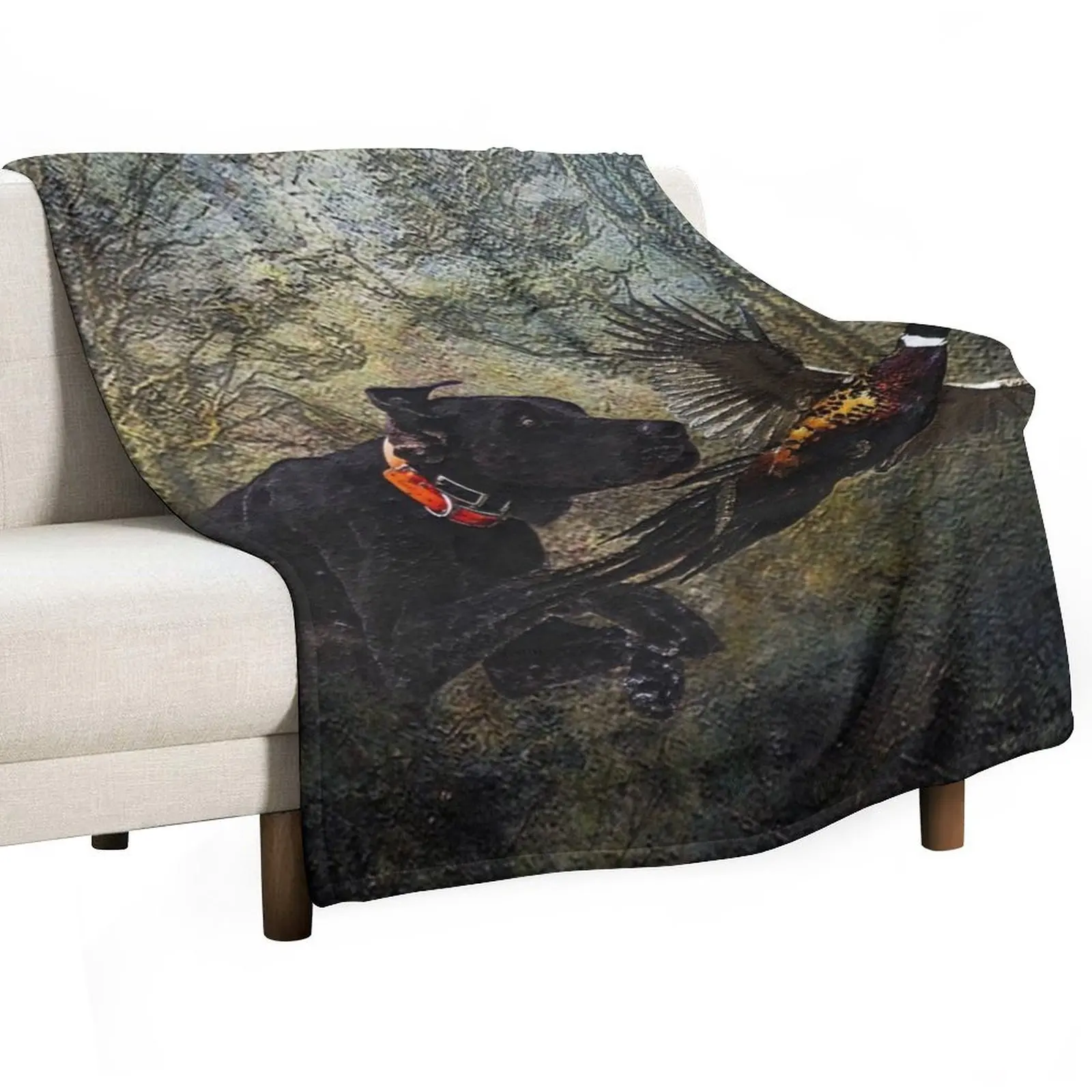 GSP , Hunting pheasant Throw Blanket warm for winter Luxury Throw Summer Beddings Nap Blankets