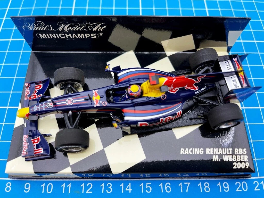 Minichamps 1:43 F1 RB5 RB6 RB7 RB9 RB12 RB13 RB15 RB16 RB18 Simulation Limited Edition Resin Metal Static Car Model Toy Gift