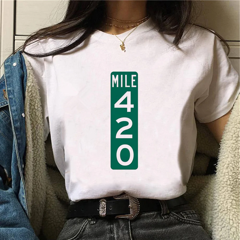 420 t-shirts mulheres anime manga tshirt menina engraçada 2000s y2k roupas