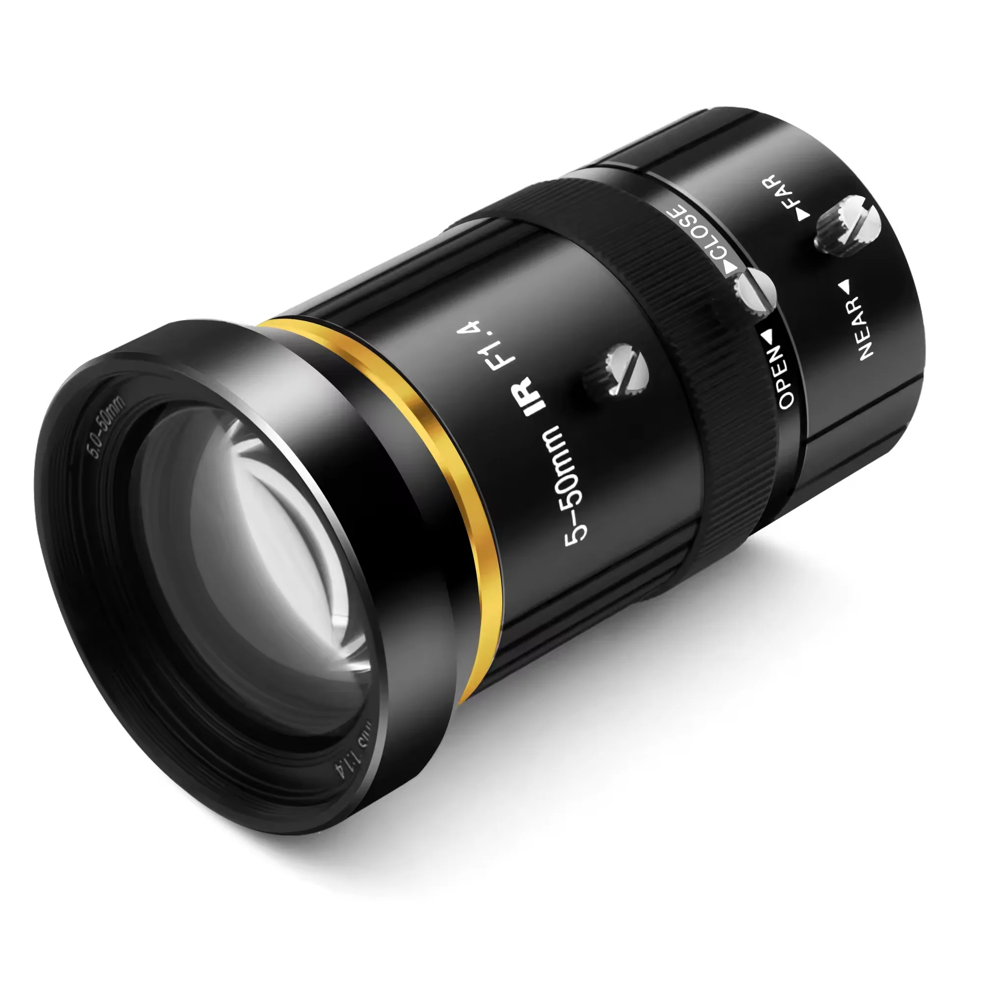 

ELP 5-50 мм Объектив с ручным переменным фокусным расстоянием и креплением CS