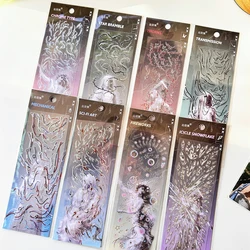 1Pc Snowflakes Firework Laser Stickers Decoration Kpop Photocard DIY Album Scrapbooking Diary Journal Collage Stationery Sticker