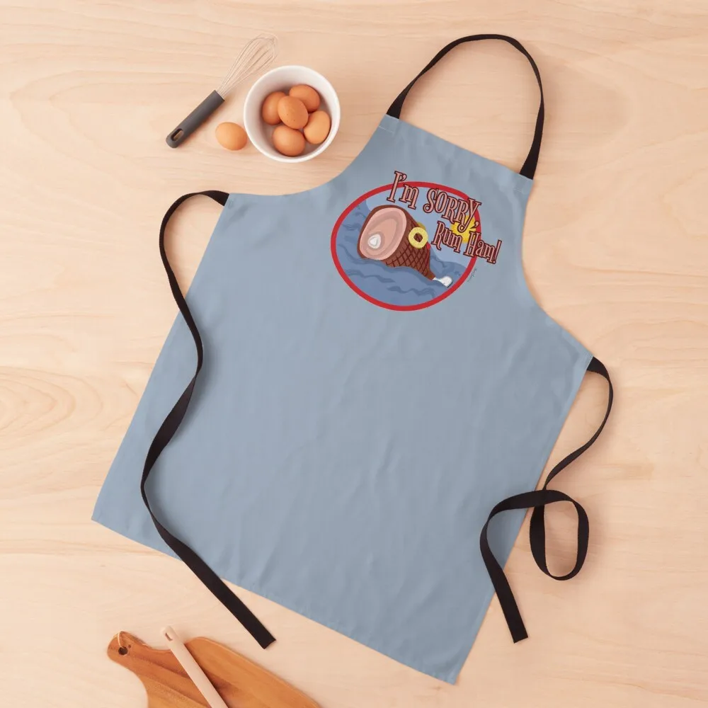 

Apologies to Rum Ham Apron waiter Kitchen And Home Items Useful Things For Kitchen Apron
